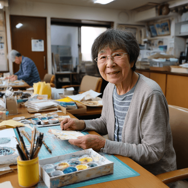 就労継続支援B型事業所 レクリエーション活動 手芸作業