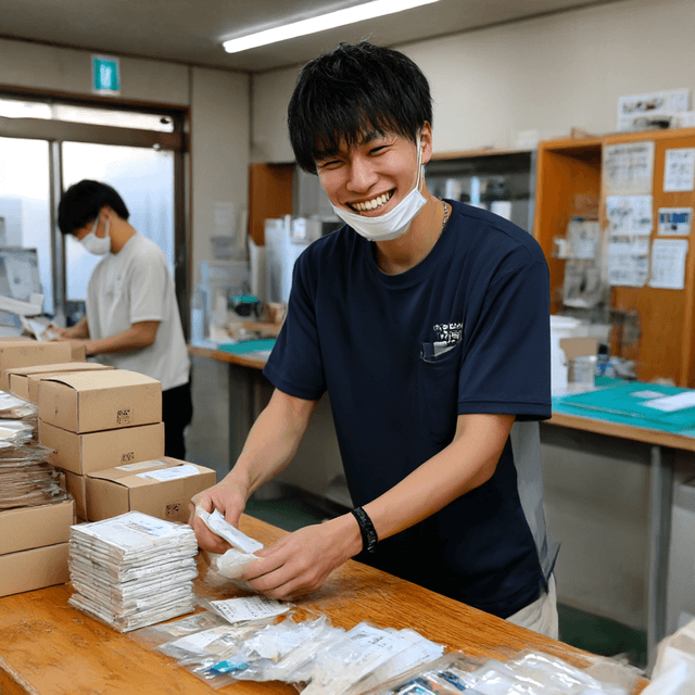 就労継続支援B型事業所 軽作業 袋詰め作業 手作業