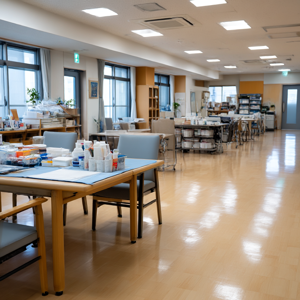 就労継続支援B型事業所 一日の流れ 作業風景